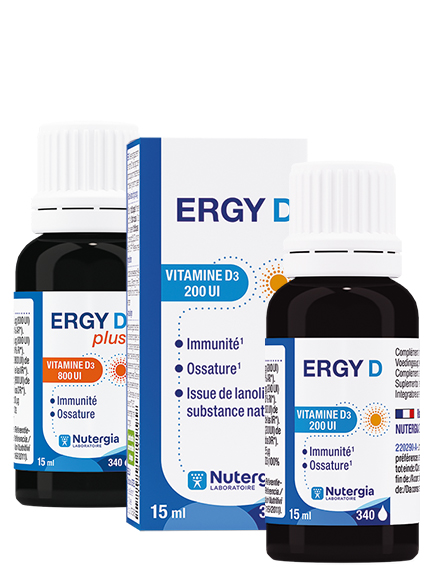 ERGY D / ERGY D Plus - Nutergia Laboratory - Dietary supplements