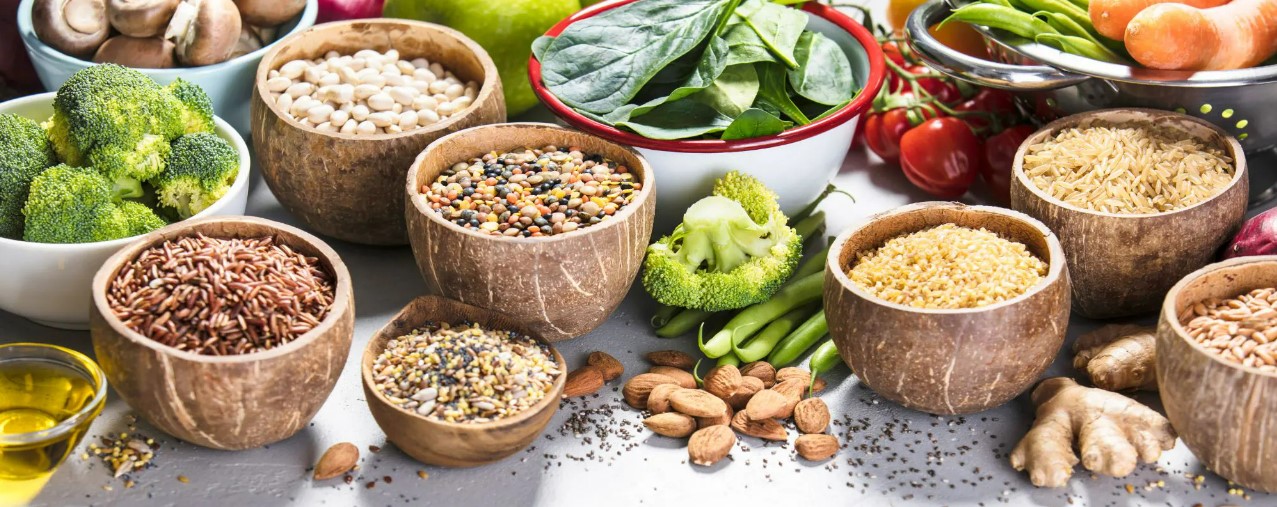 High-fibre foods
